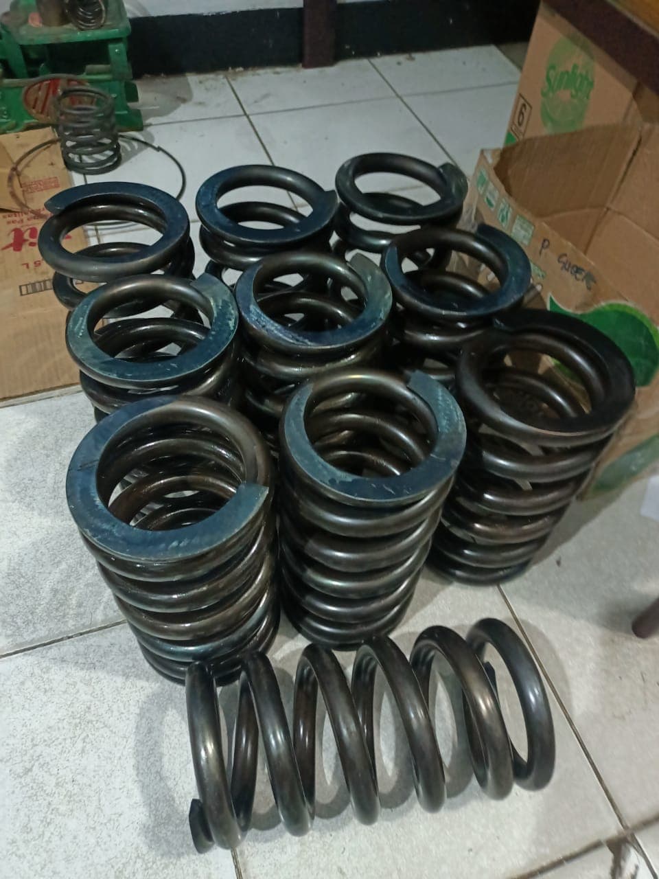 大线径螺旋弹簧